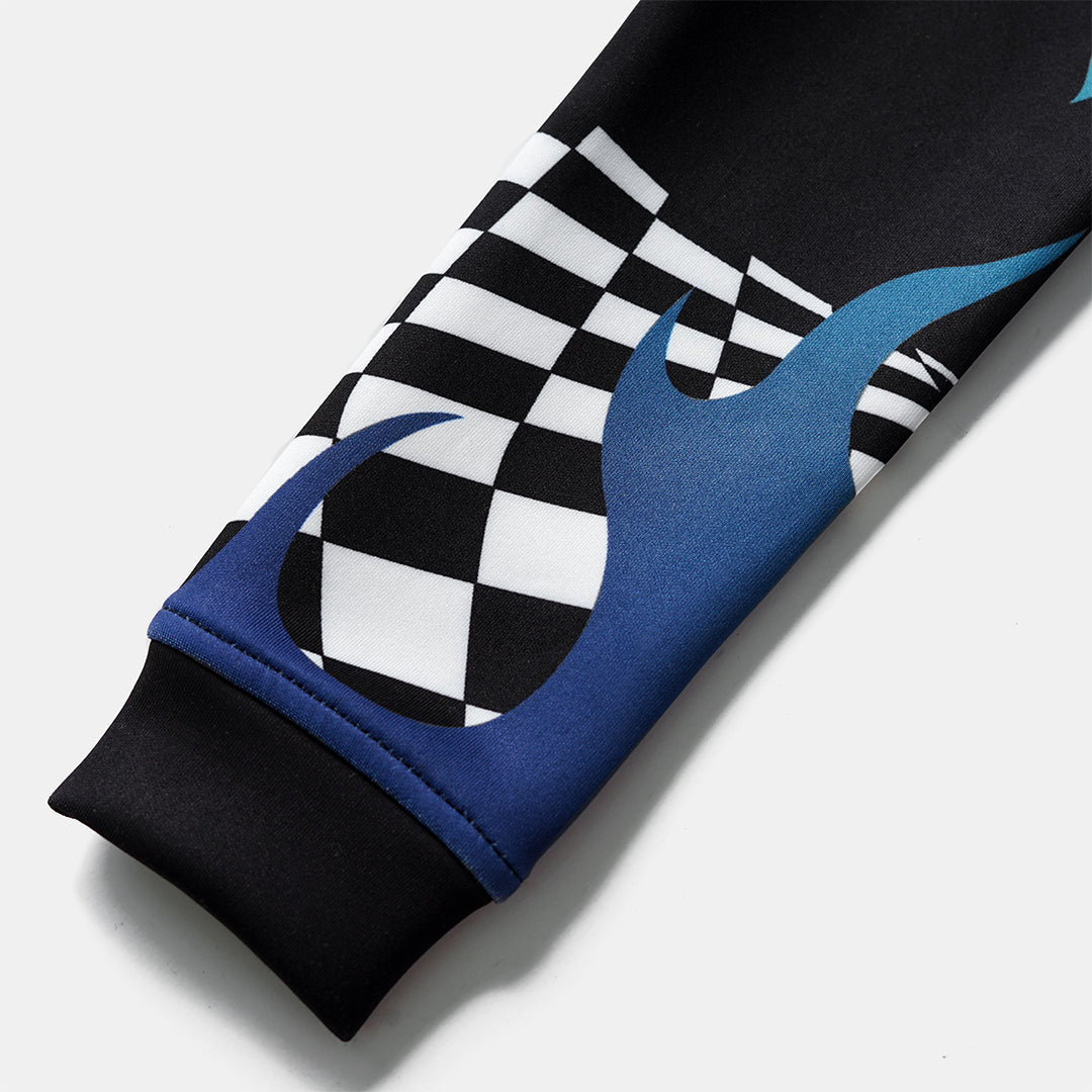 Sport Pants Checker Flames