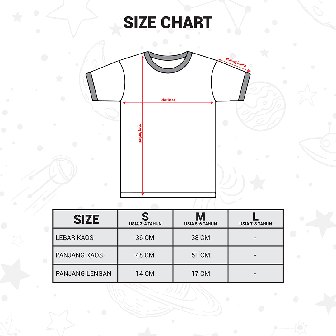 Galaxy Space - Raglan Cut