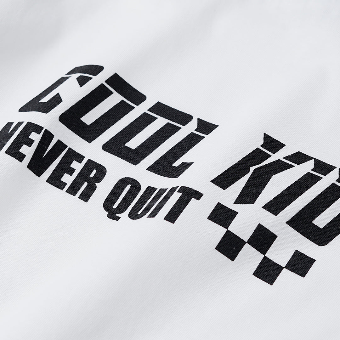 Cool Kid Never Quit - Raglan Cut